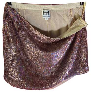 Haute Hippie Silk mini skirt - image 1