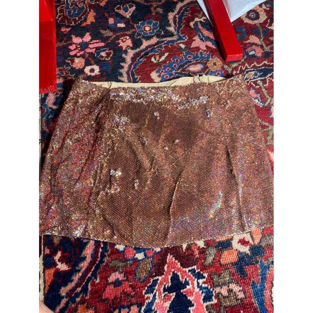 Haute Hippie Silk mini skirt - image 6