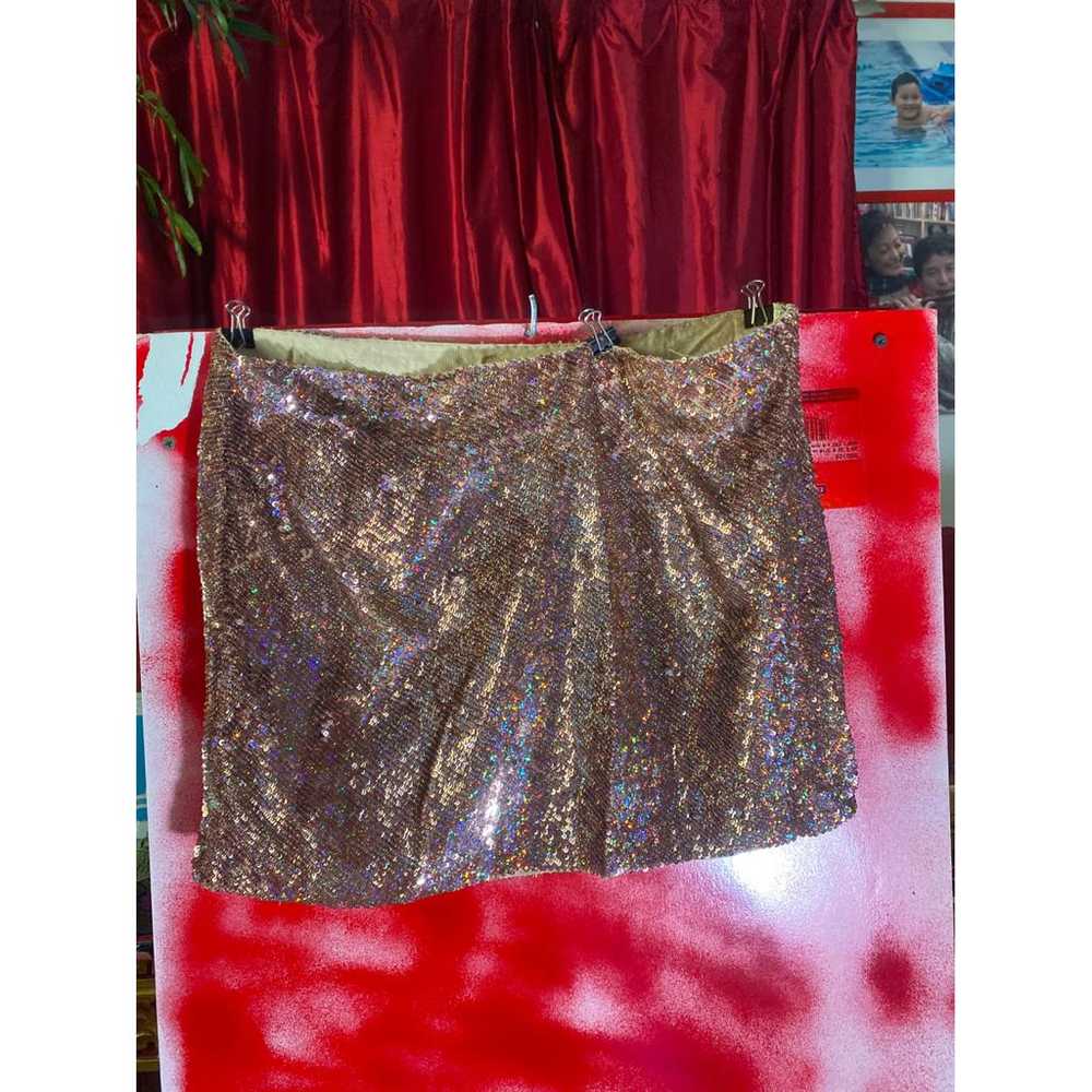 Haute Hippie Silk mini skirt - image 8