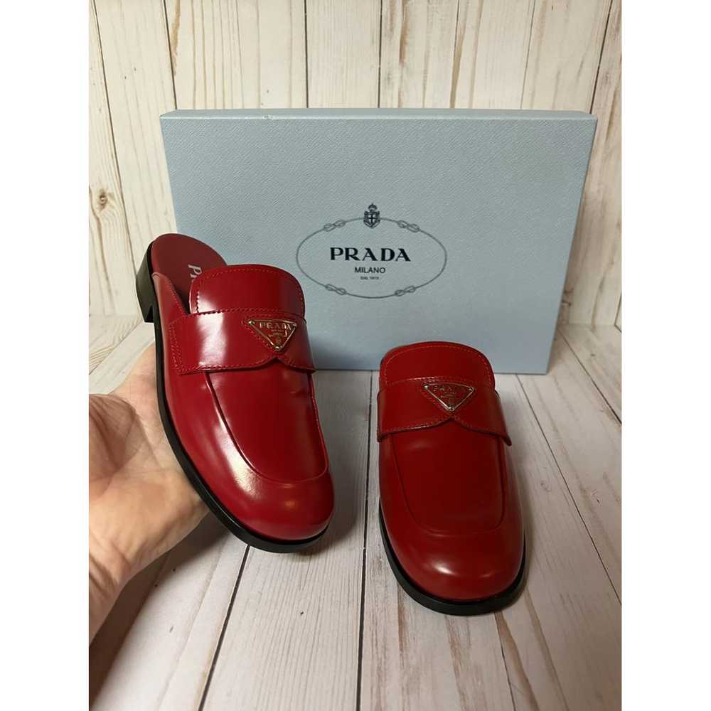 Prada Leather flats - image 6