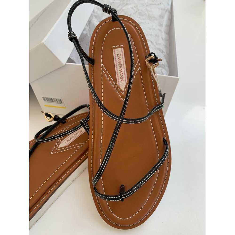 Zimmermann Leather sandal - image 4