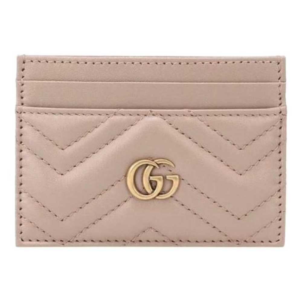 Gucci Marmont leather card wallet - image 1