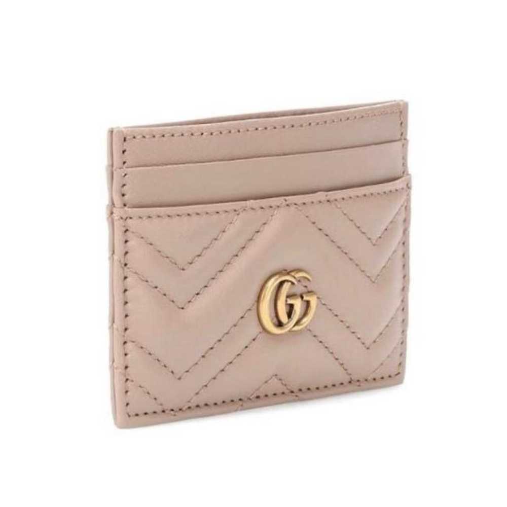 Gucci Marmont leather card wallet - image 3