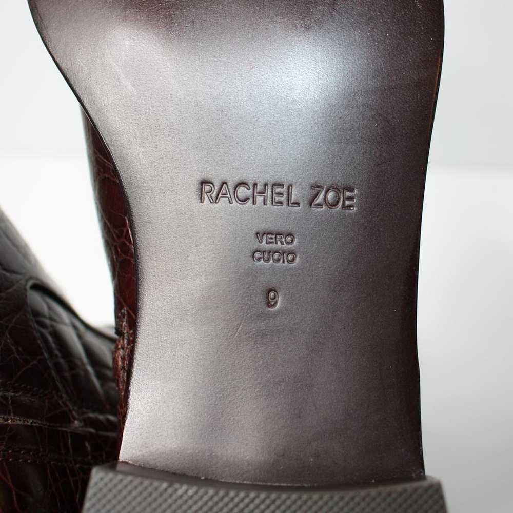 Rachel Zoe Crocodile boots - image 3