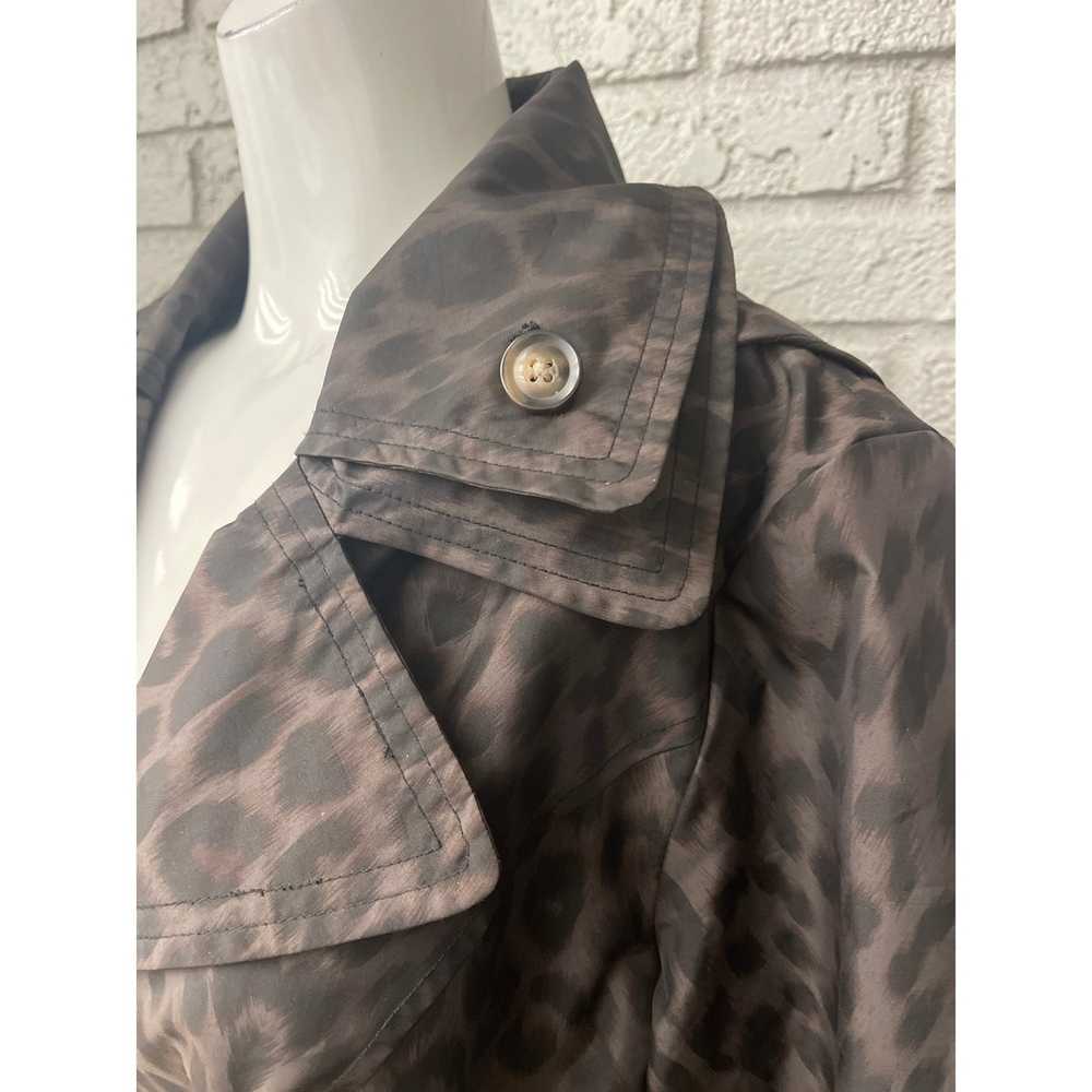 London Fog London Fog Leopard Print Raincoat with… - image 7