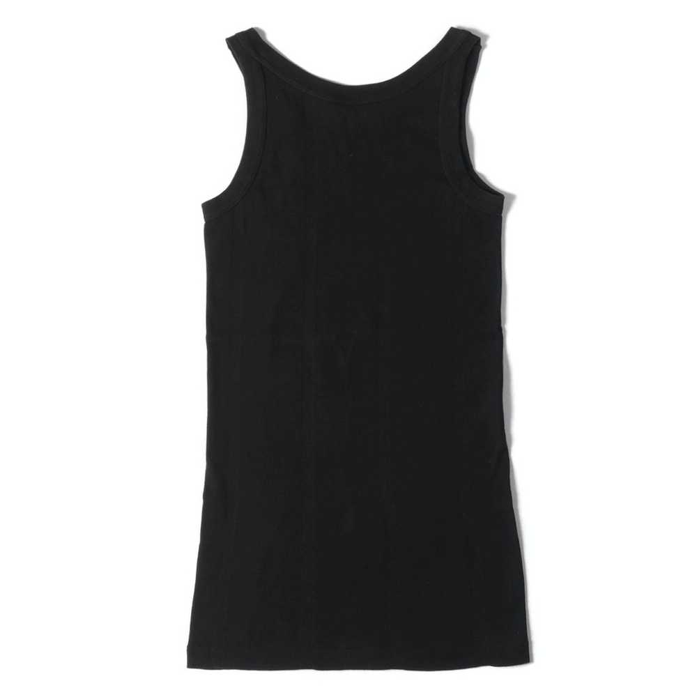 Number (N)ine Tank Top Black Cotton Plain Sleevel… - image 3