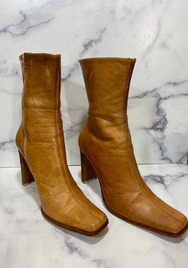 vintage brown leather boots ✨, Vintage 90s brown..