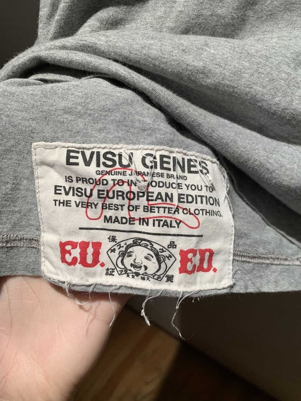 Designer × Evisu × Rare *RARE* Evisu Chain Stitch… - image 12