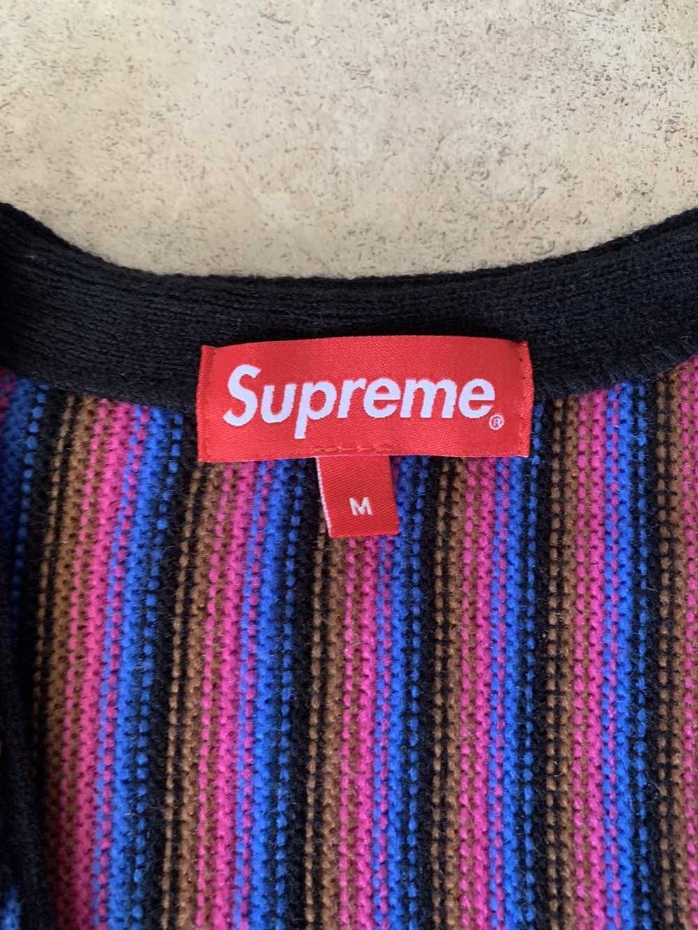 Supreme micro stripe cardigan - Gem