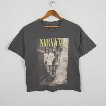 Band Tees × Nirvana × Vintage Vintage NIRVANA Ame… - image 1