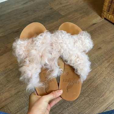 Brother Vellies Brother Vellies Goat Shearling Sl… - image 1