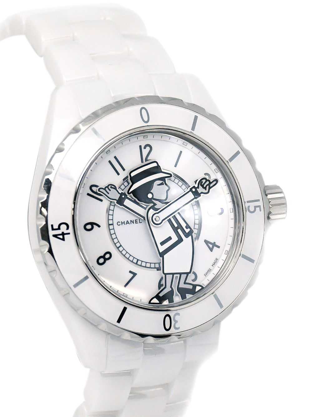 CHANEL Pre-Owned 2017 pre-owned J12 38mm - White - image 2