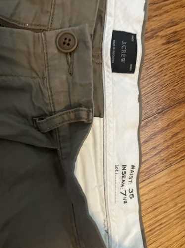 J.Crew Mens J crew branded pleated khaki shorts