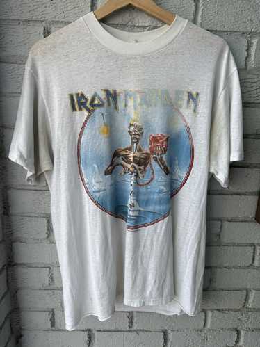 Band Tees × Iron Maiden × Vintage 1988 Iron maiden