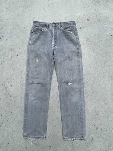 Levi's × Vintage Vintage Levi 501 Grey Wash Jeans