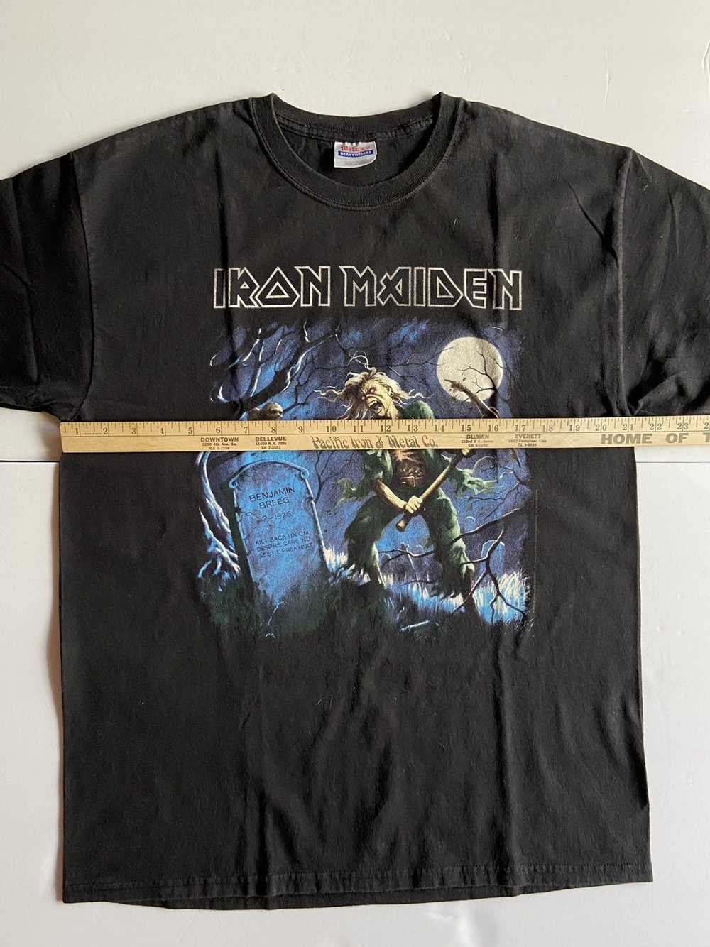 Iron Maiden × Rock Tees × Vintage Vintage Iron Ma… - image 2