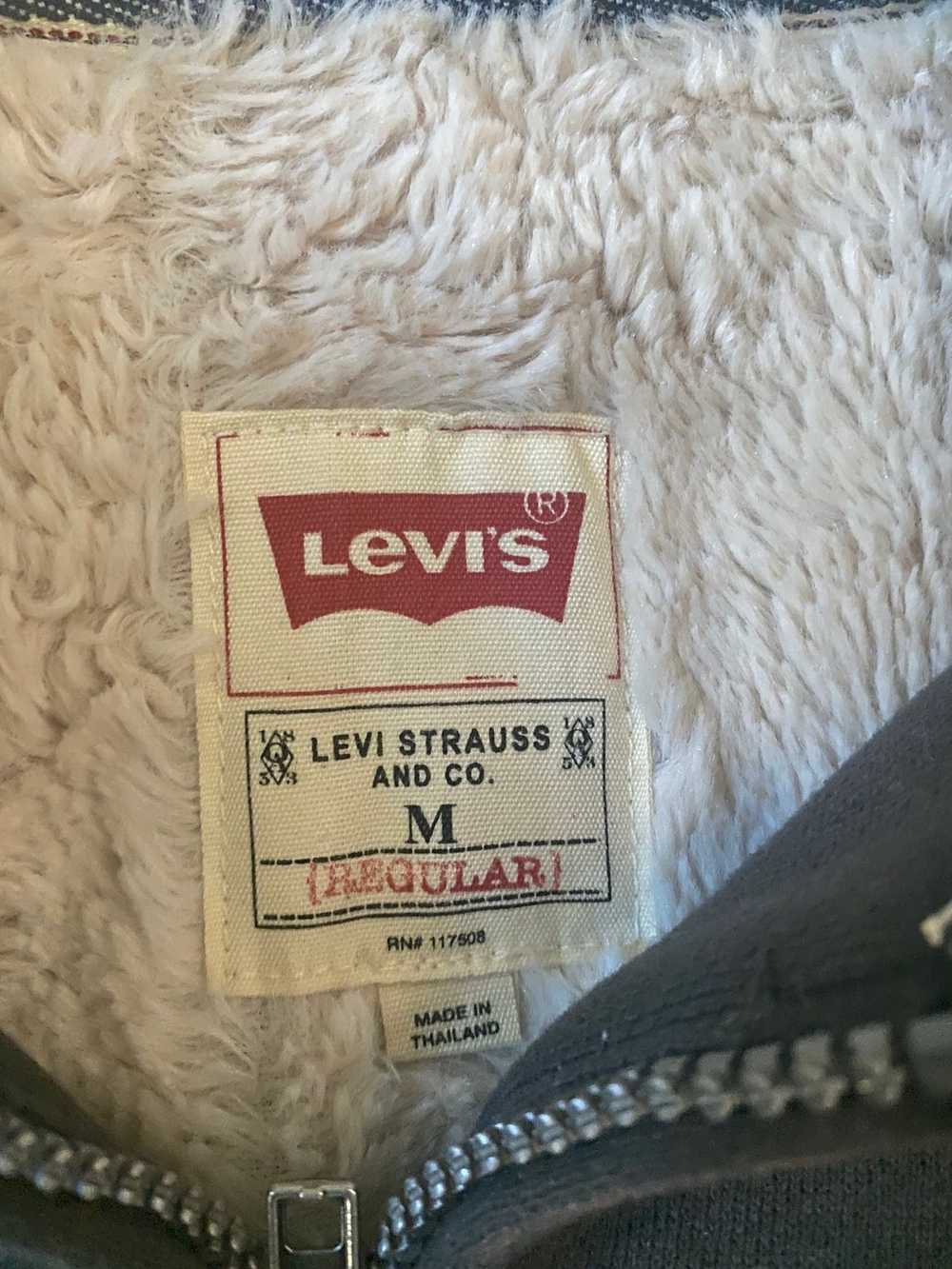 Levi's Levi's Sherpa Lined Zip Up Hoodie - image 4