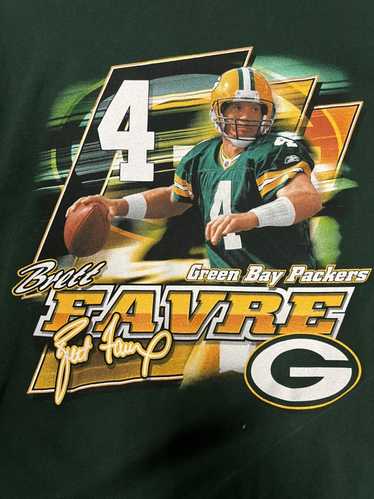 Vintage Brett Favre Jersey Shirt Youth XL Reebok Green Bay Packers #4 NFL