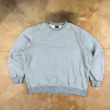 Nike Light Grey Nike Crewneck Sweatshirt - image 1