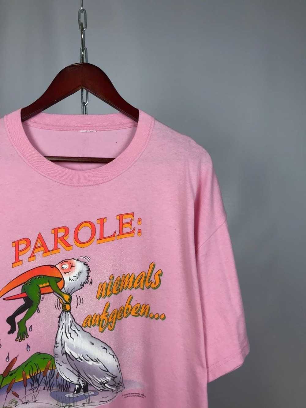 Art × Humor × Vintage Parole humor vintage art T-… - image 2