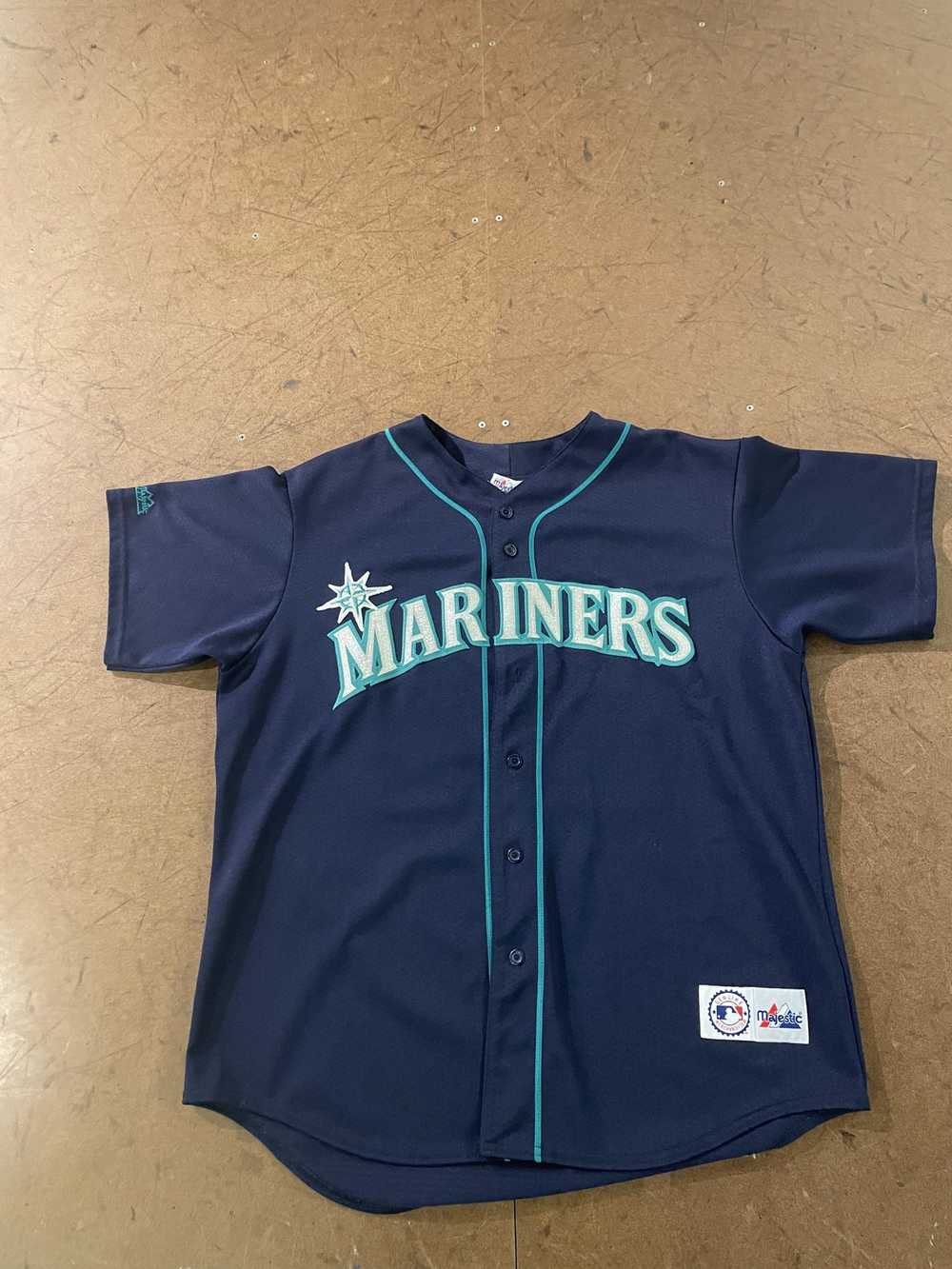 Majestic Ken Griffey Mariners Jersey #24 - image 1