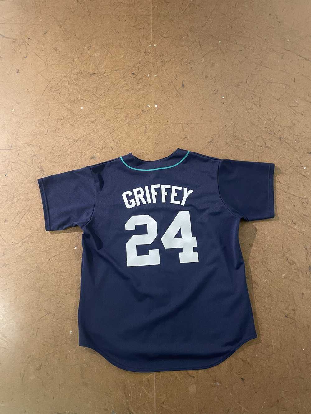 Majestic Ken Griffey Mariners Jersey #24 - image 2