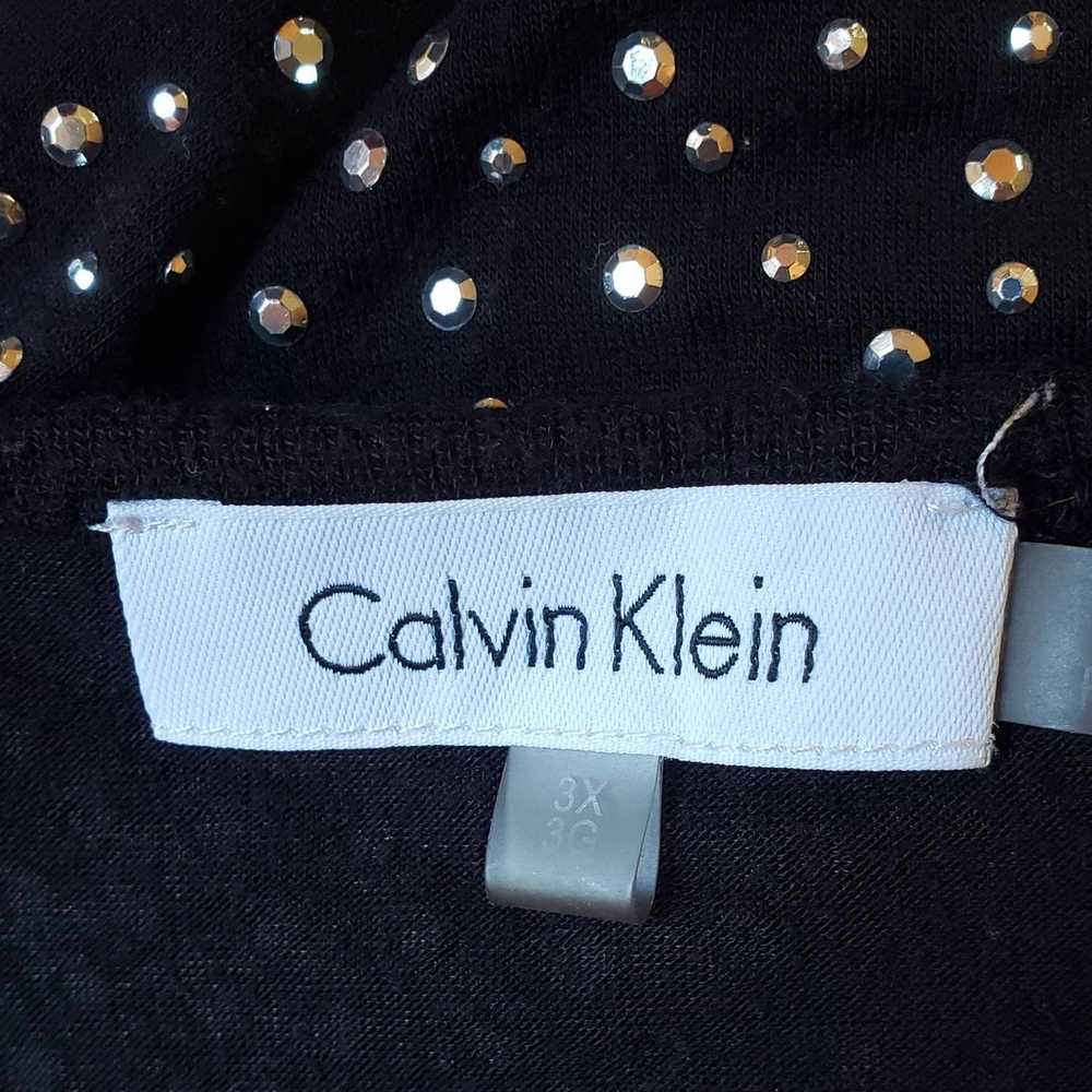 Calvin Klein Calvin Klein size 3XL black & silver… - image 5