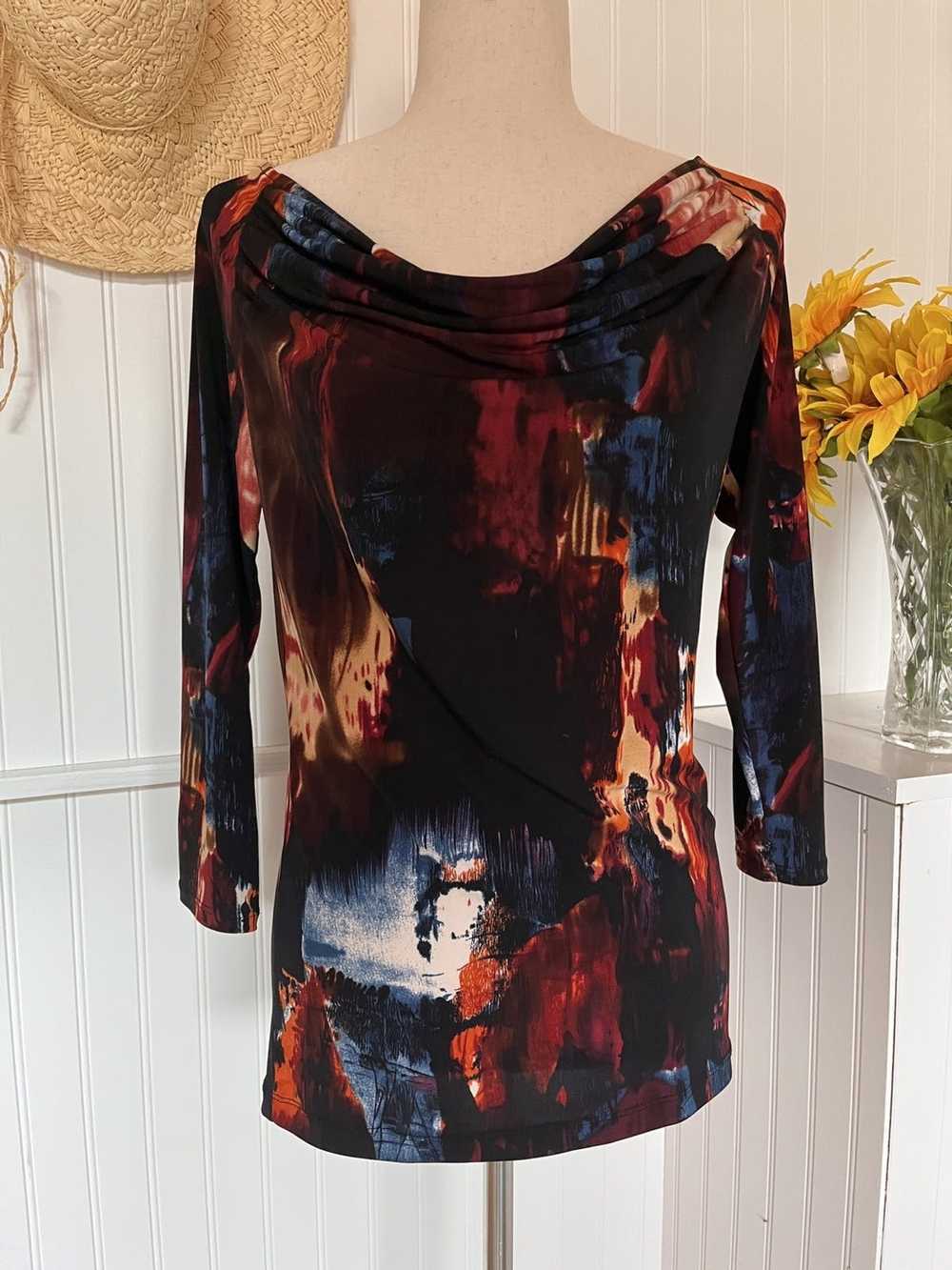 Other Grace Elements Multicolored Blouse Size Sma… - image 4