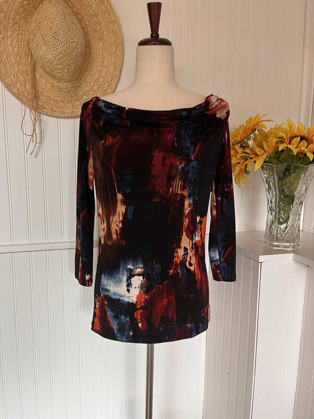 Other Grace Elements Multicolored Blouse Size Sma… - image 8