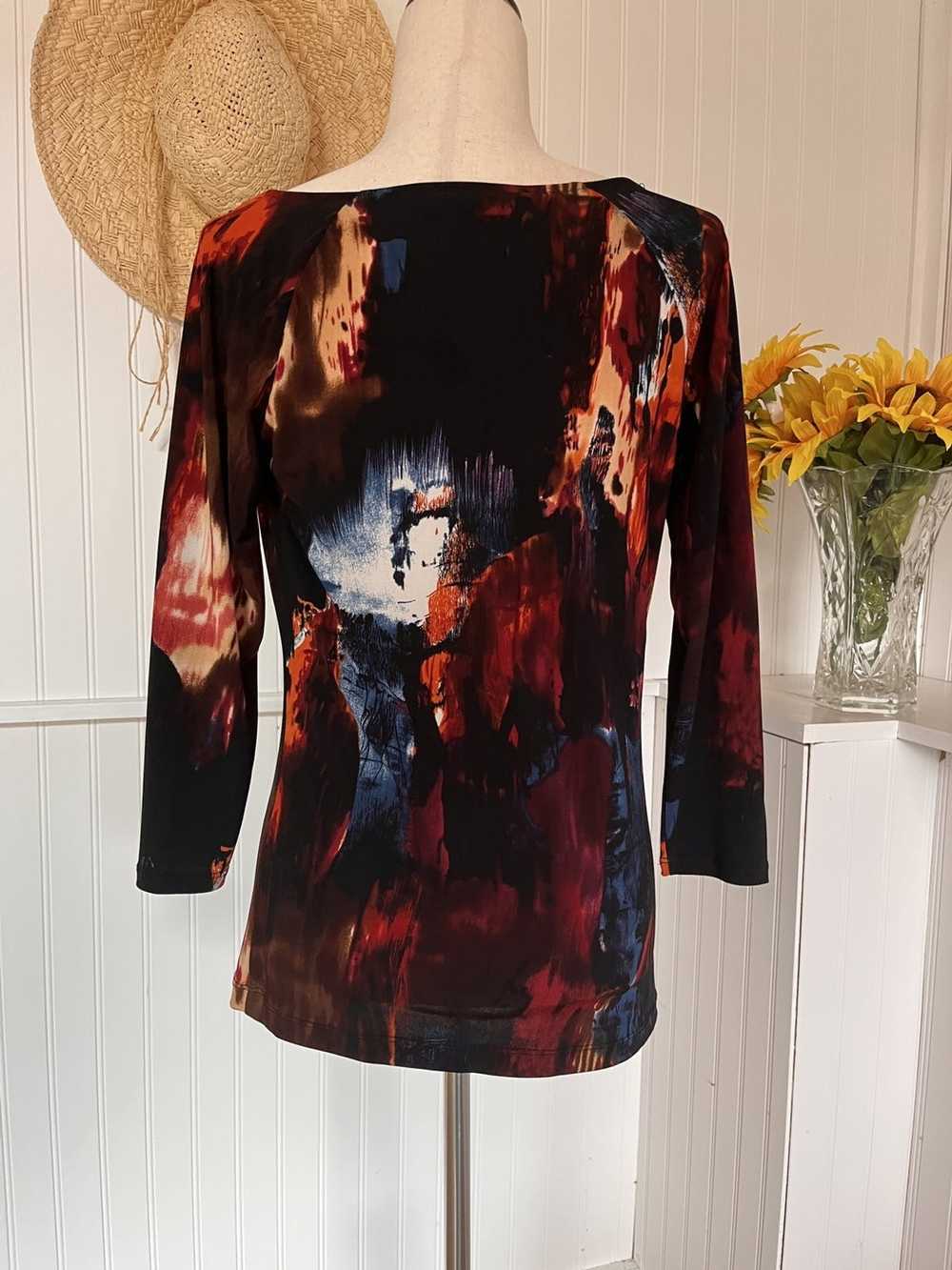 Other Grace Elements Multicolored Blouse Size Sma… - image 9