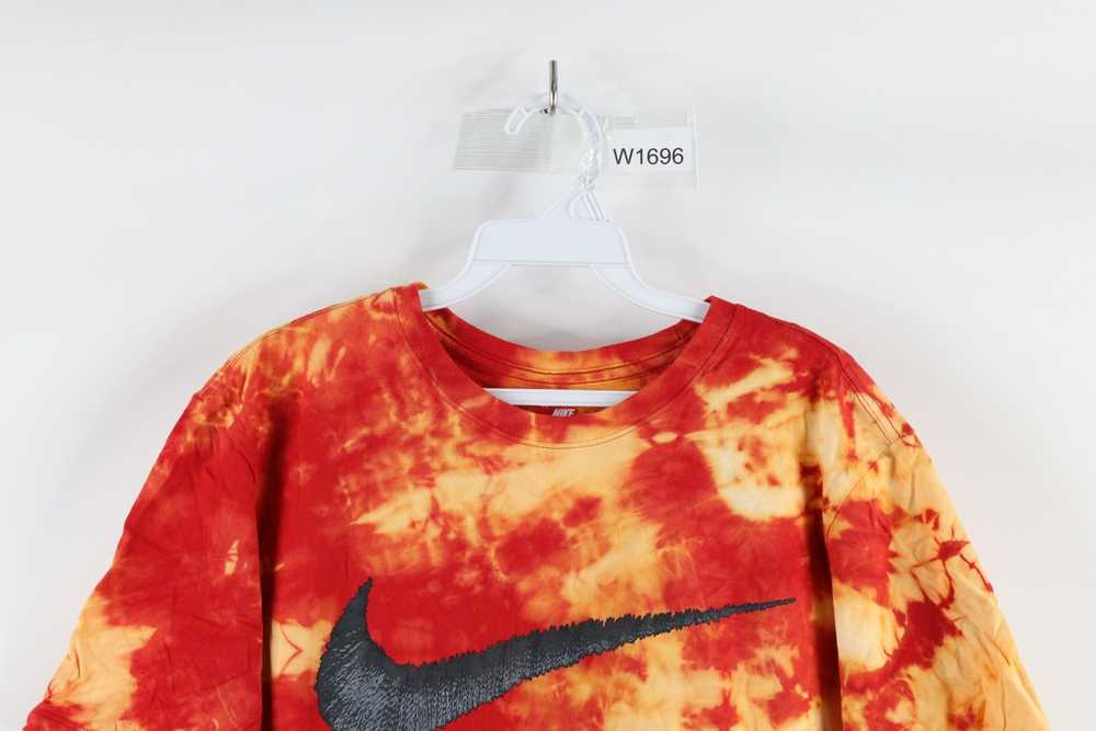Nike × Vintage Nike Athletic Cut Acid Wash Big Lo… - image 2