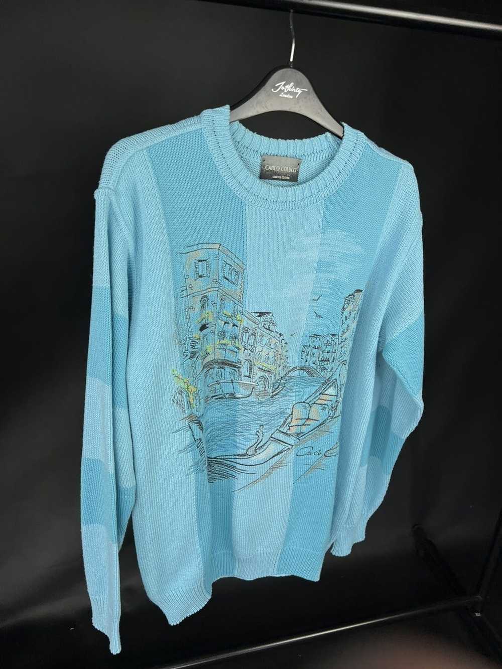 Carlo Colucci × Vintage VTG sweater Carlo Colucci… - image 2