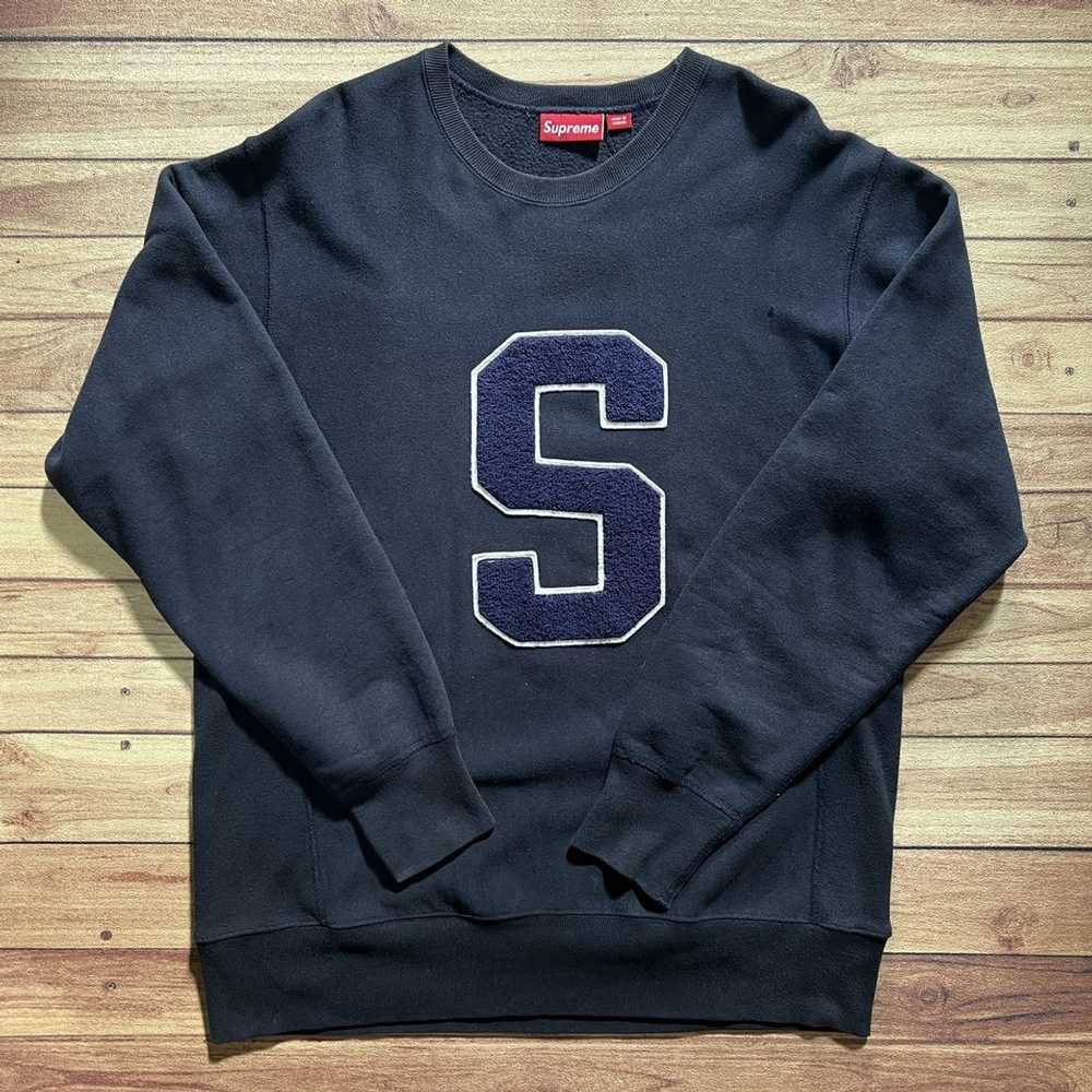 Streetwear × Supreme Supreme big S logo Crewneck … - image 2