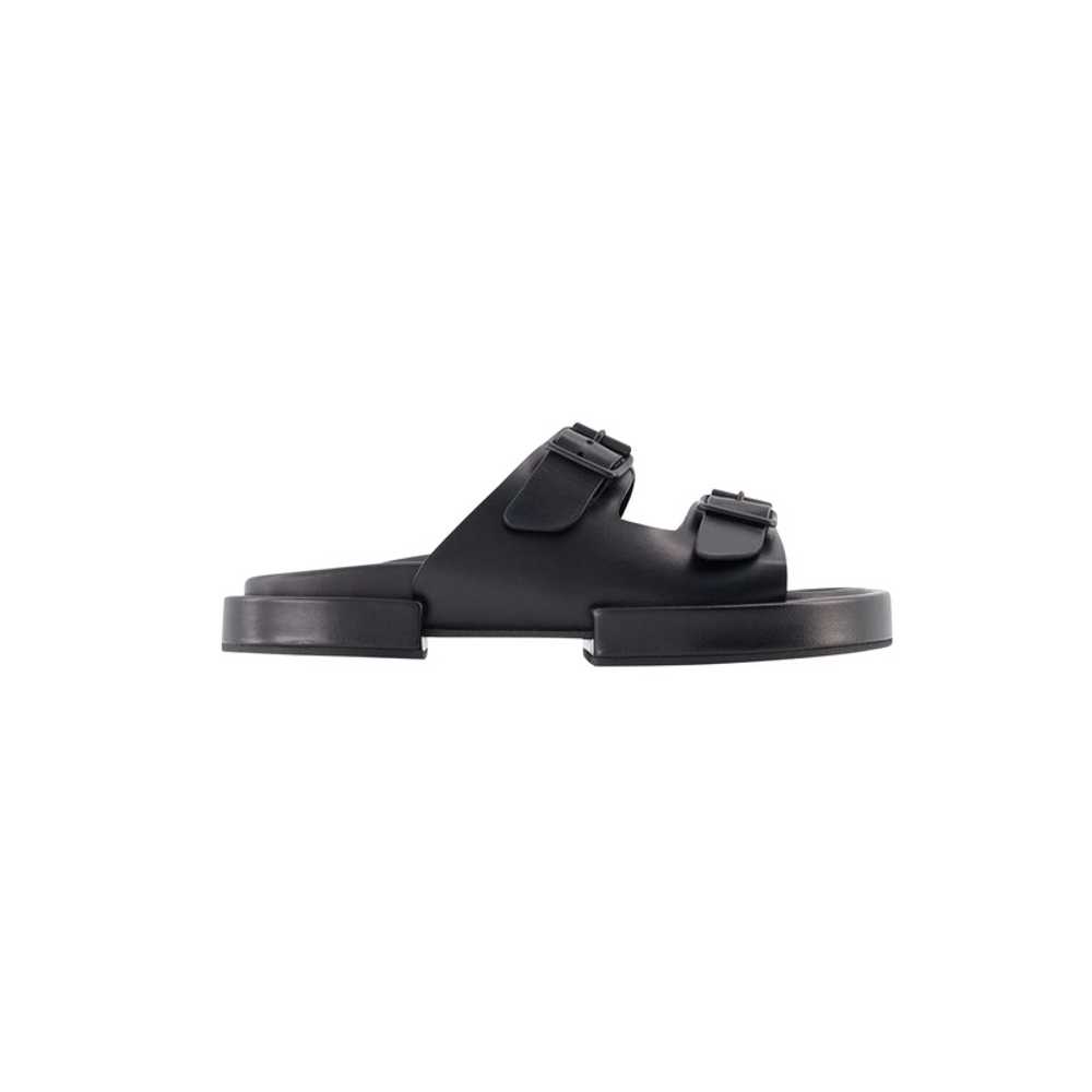 Ann Demeulemeester Sandals Leather in Black - image 1