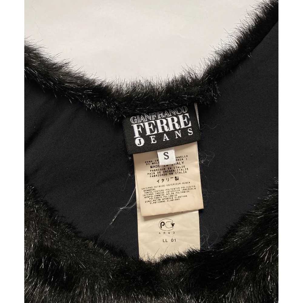 Gianfranco Ferré Faux fur corset - image 2