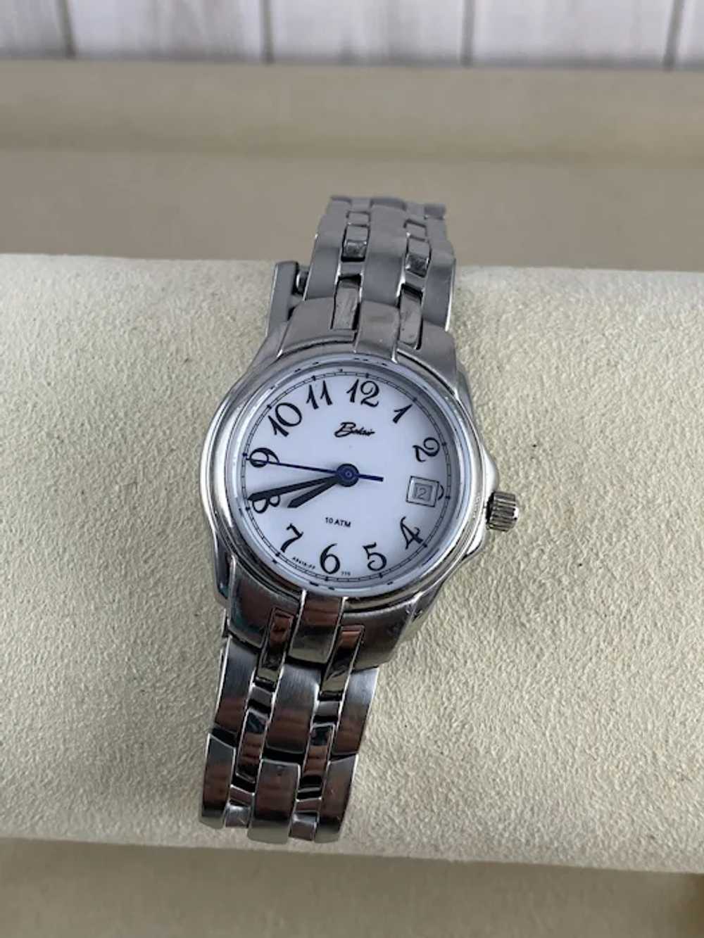 Vintage Belair Ladies Stainless Steel Watch - image 2