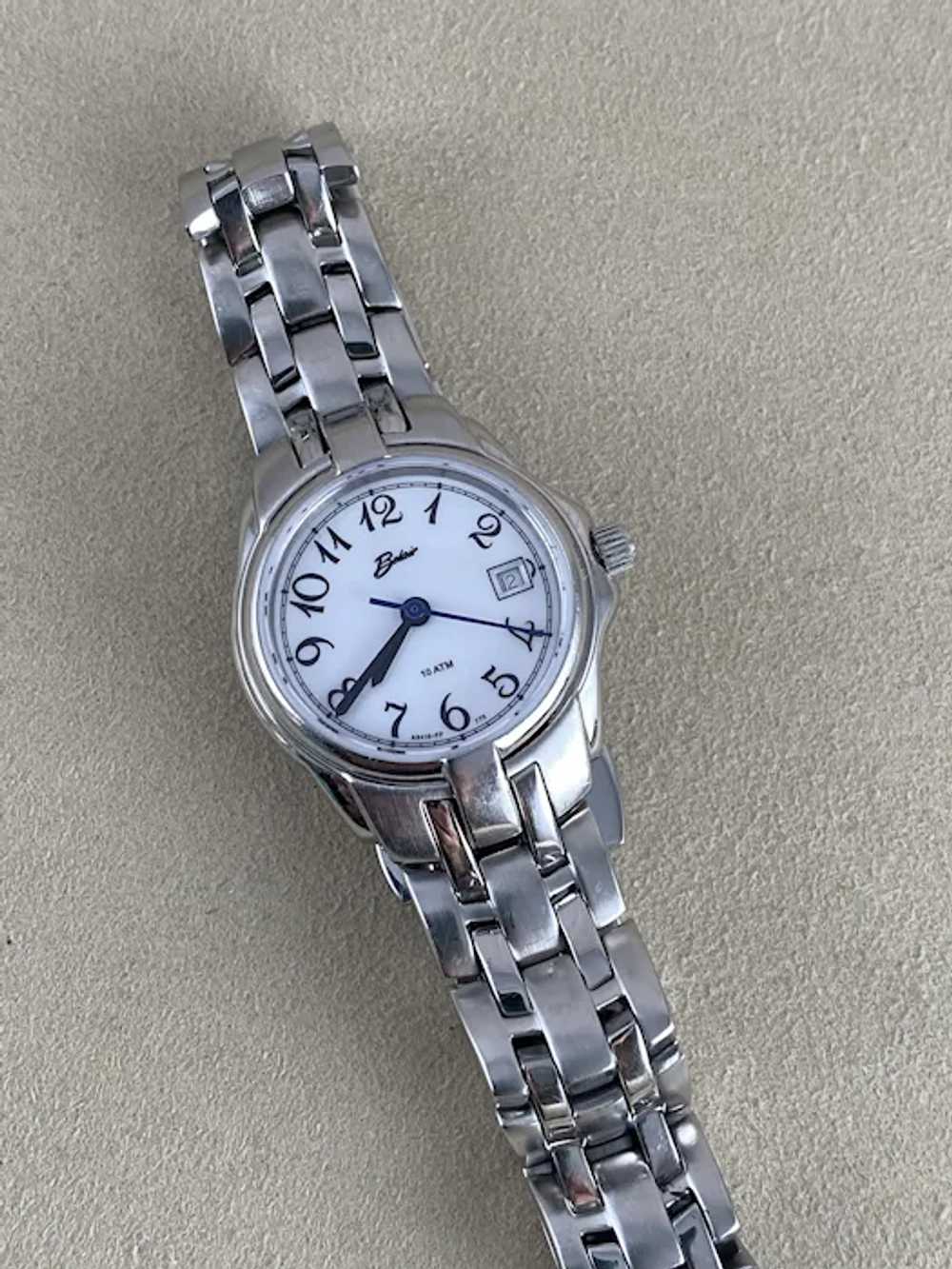 Vintage Belair Ladies Stainless Steel Watch - image 3