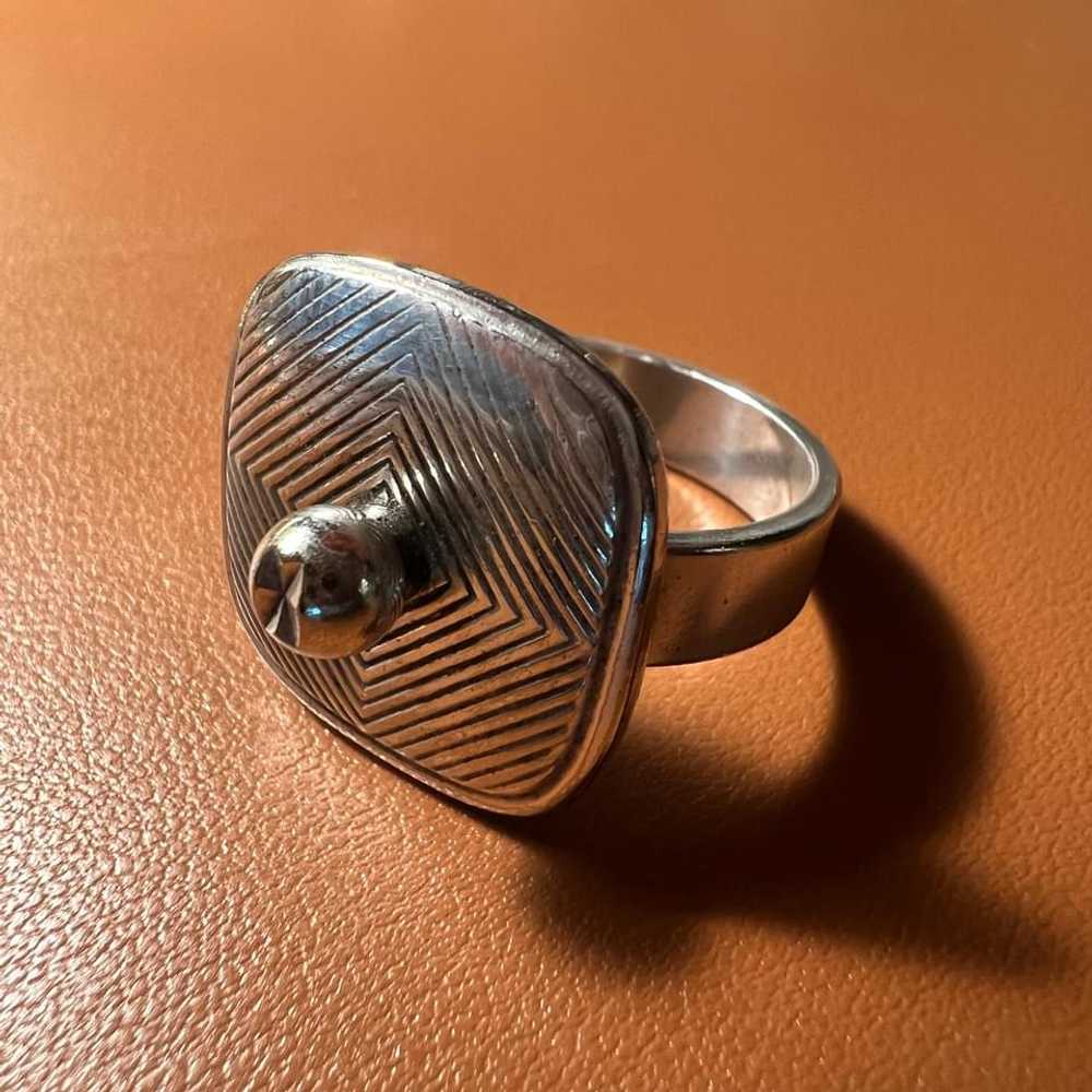 Vintage Silver Marjorie Baer Ring - image 1