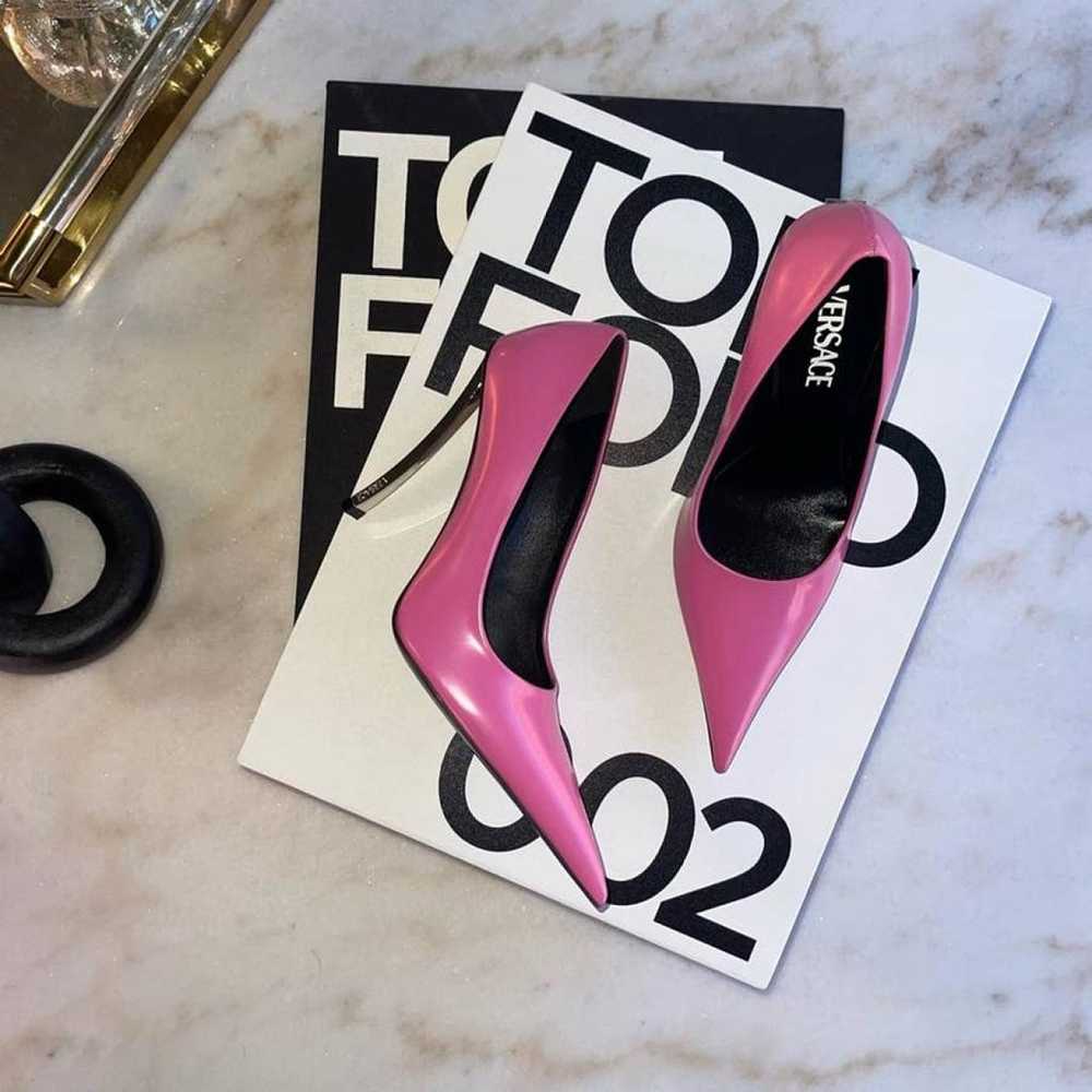 Versace Leather heels - image 10