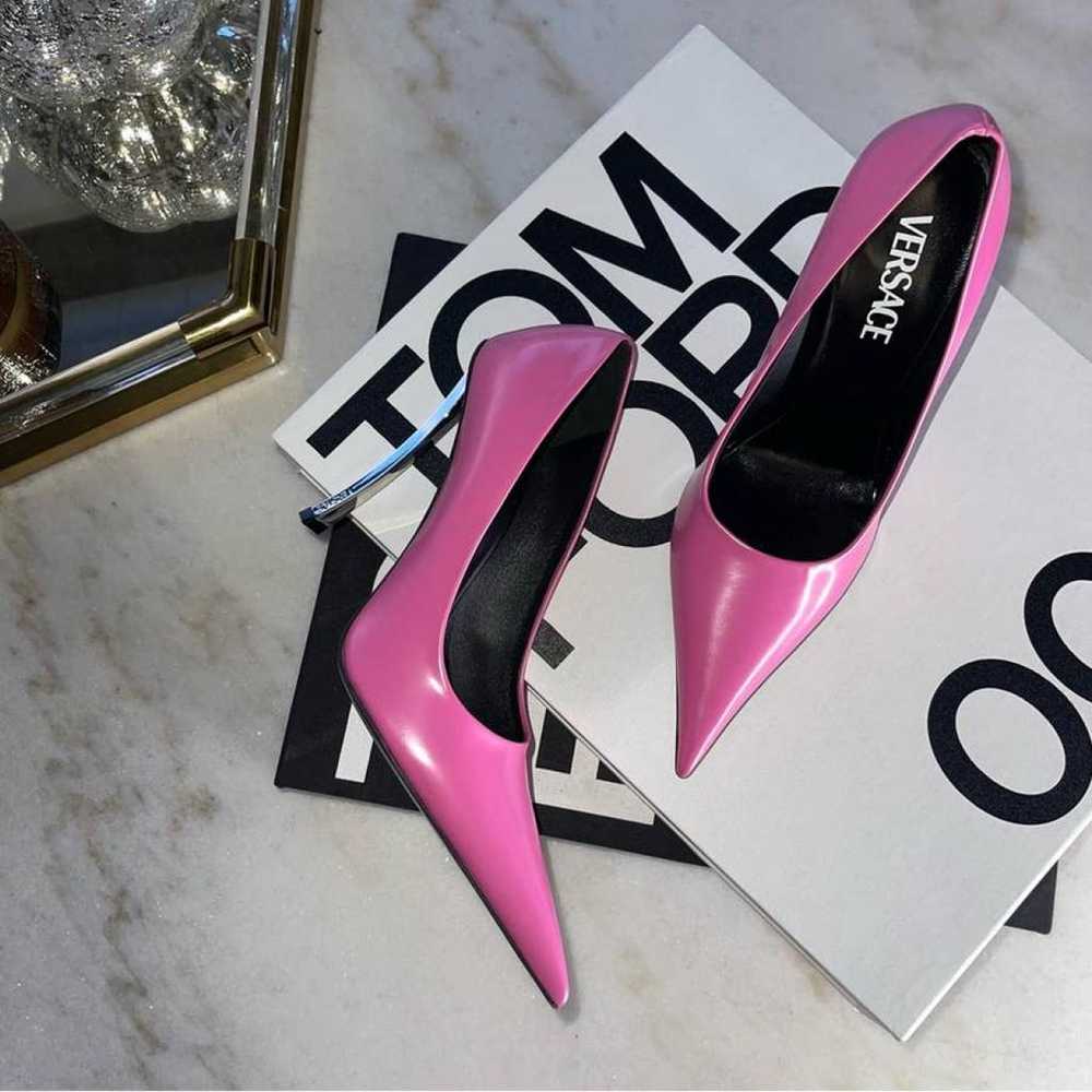 Versace Leather heels - image 12