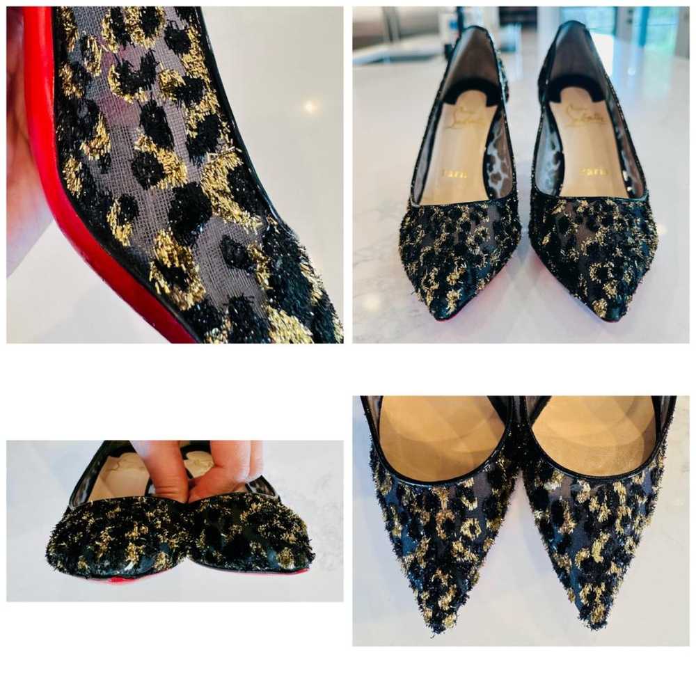 Christian Louboutin Cloth heels - image 3