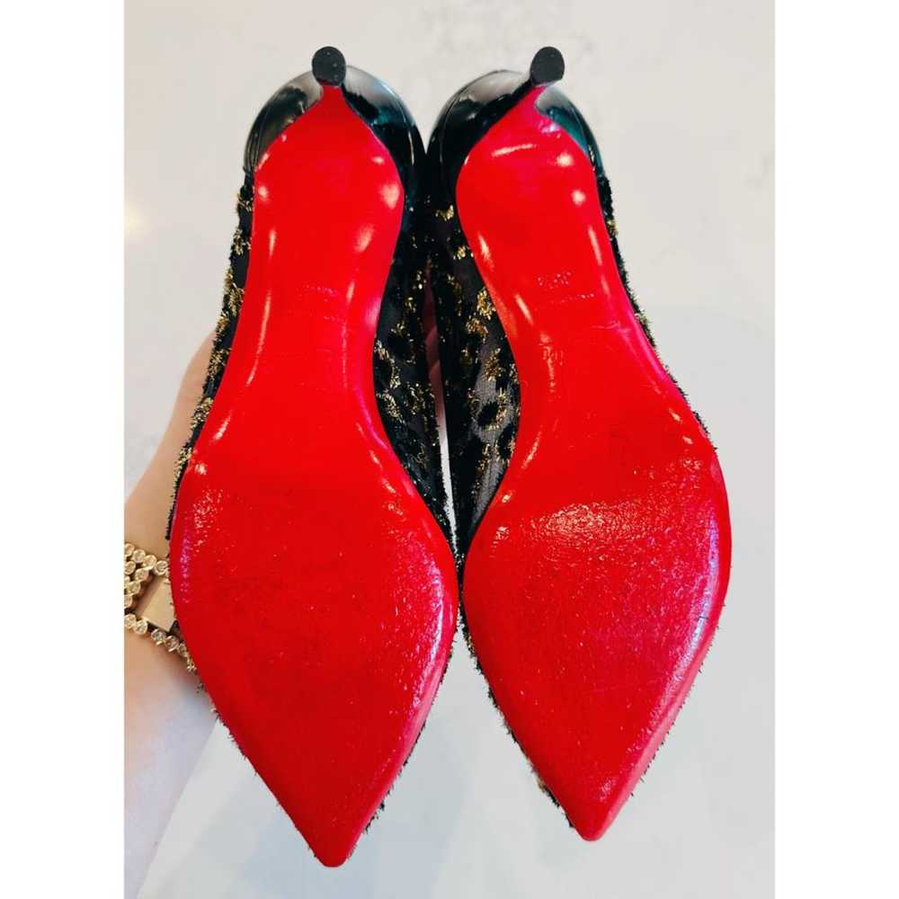 Christian Louboutin Cloth heels - image 6