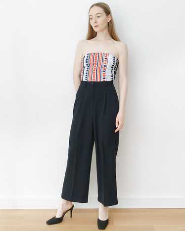 Zara navy trousers wide - Gem