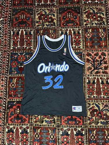 NBA ORLANDO MAGIC BASKETBALL SHIRT/SHORTS CHAMPION #32 SHAQUILLE O'NEAL