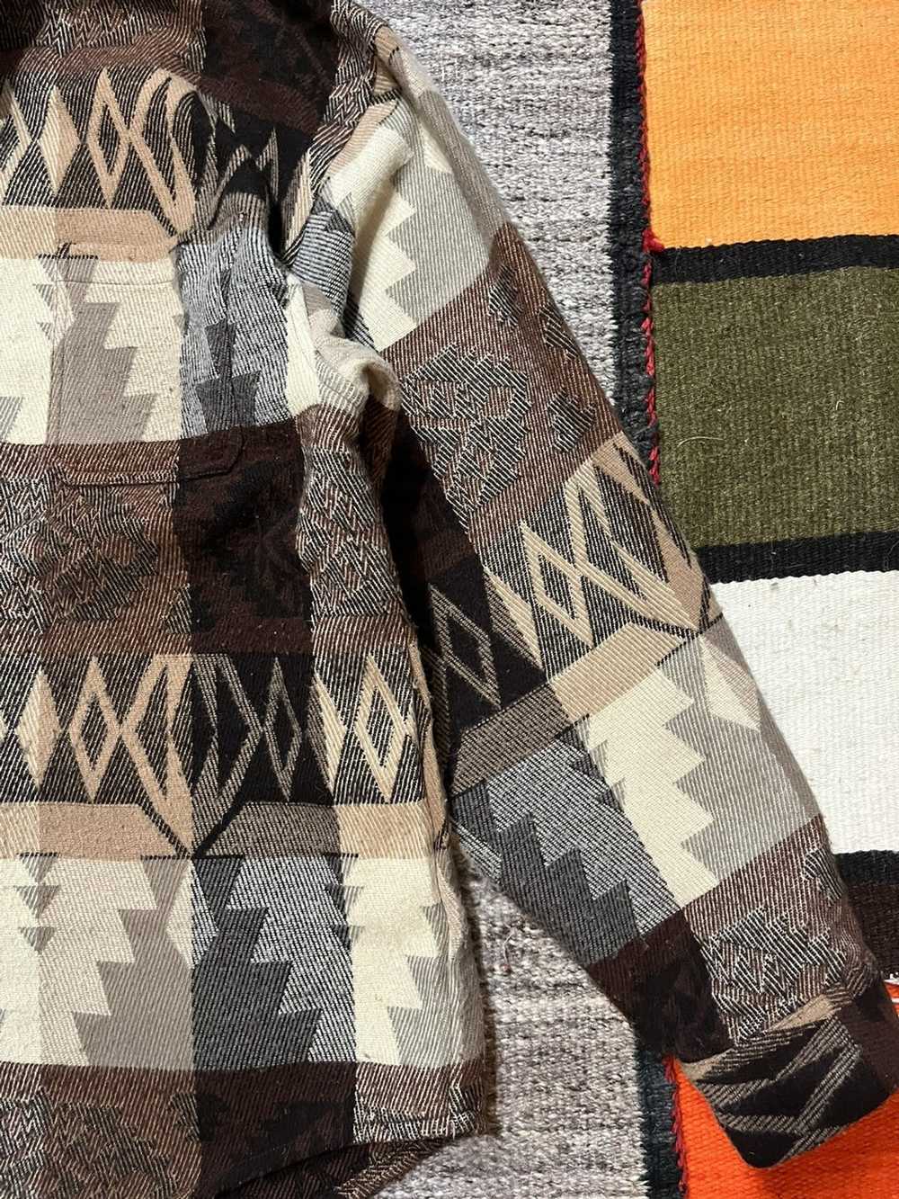 Vintage Vintage Aztec pattern shirt - image 3