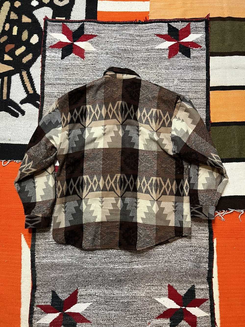 Vintage Vintage Aztec pattern shirt - image 8