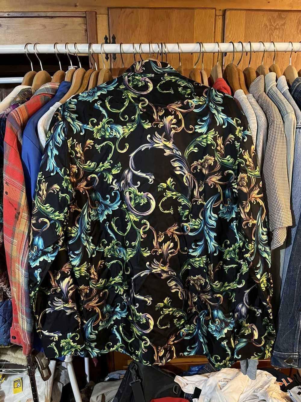 Versace Versace Acid Baroque button up shirt - image 6