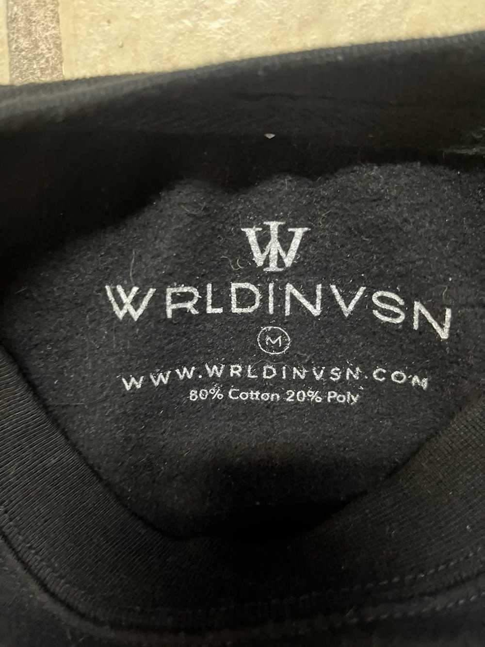 Hype × Streetwear WRLDINVSN Sweatshirt Black - image 2