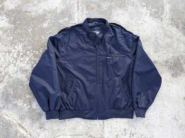 Navy blue members only on sale jacket