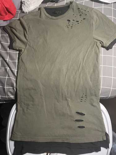 Yeezy best sale ripped shirt